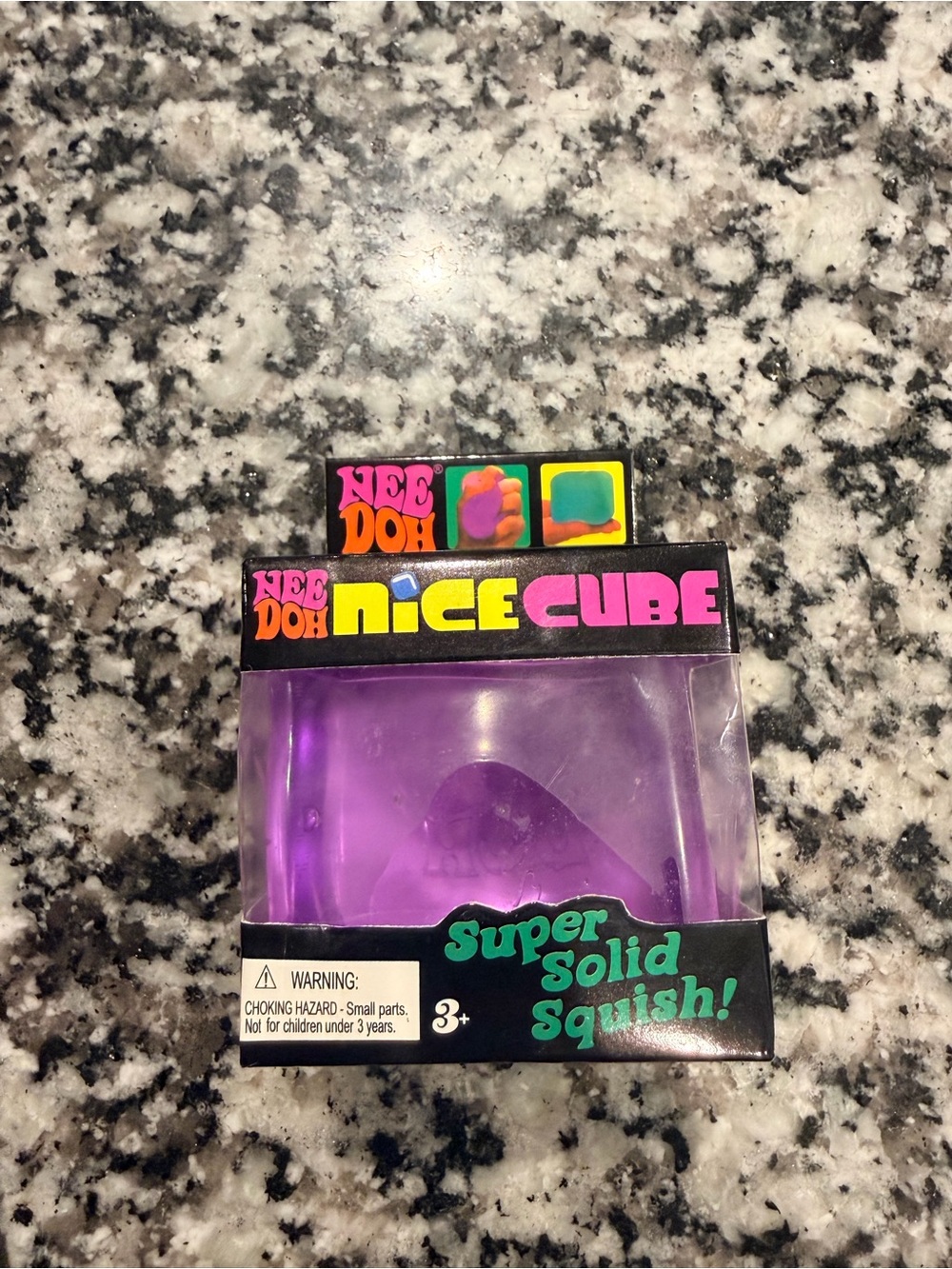 Nice Cube Purple Super Solid Squish Kids Toy